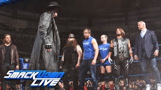 The Undertaker returns with a haunting Survivor Series warning SmackDown LIVE Nov 15 2016 [upl. by Lanta]