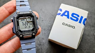 Casio WS B1000 StepCounter Watch  Unboxing amp Full Review [upl. by Raynor]