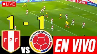 EN VIVO PERU vs COLOMBIA11  POR LA FECHA 7 DE LAS ELIMINATORIAS 2026 [upl. by Ardaid]