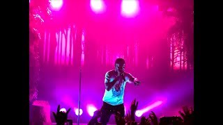 Kid Cudi Live  Concert Intro  Baptized In Fire 2017 [upl. by Auqenahc746]