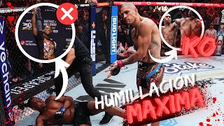 ALEX PEREIRA DEJA KO Y HUMILLA A JAMAHAL HILL  UFC 300  PEREIRA VS HILL [upl. by Yvad746]