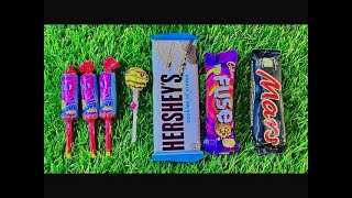 Choco Candy ASMR Satisfying video Asmr Lollipops candy and chocolate Gummy candy unboxing video [upl. by Mal]