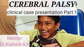 CEREBRAL PALSY Part 1 [upl. by Hinson]