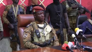 Burkina Faso  Ibrahim Traoré rencontre les membres du cabinet [upl. by Adien]