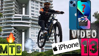 iPhone 13 video recorrido trillo en MTB Vale la pena   how to [upl. by Gare]