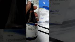 Cyproheptadine hydrochloride and tricholine citrate syrup [upl. by Obocaj]