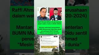 said didu sentil 35 perusahaan raffi ahmad mesin cuci terbesar di dunia saiddidu raffiahmad [upl. by Nolyag]