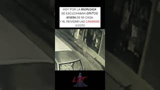 MIRA LO QUE GRABARON MIS CAMARAS miedo terror terrorifico creepy misterio brujo [upl. by Rednaxela]