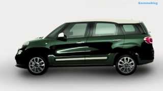 Fiat 500L Living CARATTERISTICHE TECNICHE [upl. by Hnim]