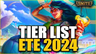 QUELS DIEUX JOUER EN ADC CET ETE 2024 SUR SMITE ► TIER LIST 117 RANKED  SMITE FR [upl. by Armallas]