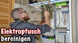 Sicherungskasten in 15 Stunden aufräumen ElektroM [upl. by Zwick101]