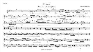 Czardas V Monti Alto Saxophone and piano Arrangement [upl. by Meece401]