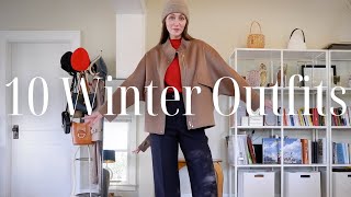 TEN Parisian Style Winter Outfit Formulas [upl. by Croix479]