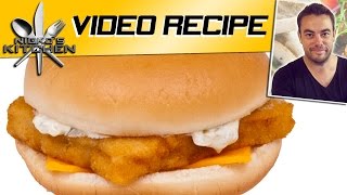 How to make McDonalds Fillet O Fish [upl. by Rodina]