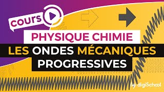 Les ondes mécaniques progressives  PhysiqueChimie  Terminale S  digiSchool [upl. by Tterej509]