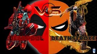 DEATHSTROKE VS DEADPOOL MakibeRap FT ANTHRAX GAMER [upl. by Nnylimaj]