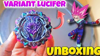 variant lucifer beyblade unboxing and review  pocket toon [upl. by Pomeroy]