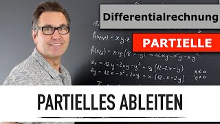 Partielles Differenzieren  Partiell Ableiten  Differentiation von Funktionen mehrerer Variablen [upl. by Enirok]