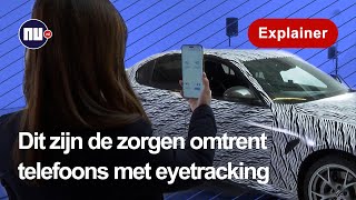 Chinees bedrijf presenteert telefoon met eyetracking  NUnl  Explainer [upl. by Oznole]