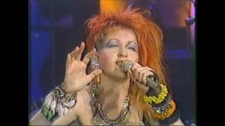 Cyndi Lauper quotTime After Timequot The Tonight Show  March 1st 1984 [upl. by Yelsha]