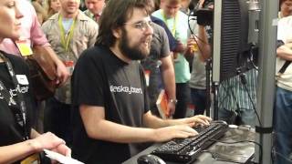 SXSW This Guy Can Type 163 Words Per Minute [upl. by Wakerly]