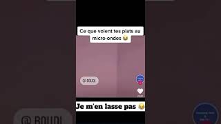 Ce que voit tes plats dans le microondes 🤣￼ [upl. by Akihc836]