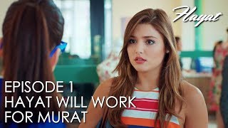 Hayat will work for Murat  Hayat Episode 1 Hindi Dubbed Hayat [upl. by Winther494]