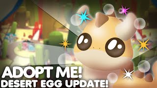 🥚🌵Adopt Me DESERT EGG Update Release☀️ 12 NEW DESERT PETS  Confirmed new egg [upl. by Delphina686]