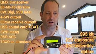 QMX Multiband Multimode QRP transceiver [upl. by Ennirok]