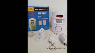 PIR Motion Sensor Alarm [upl. by Prior]