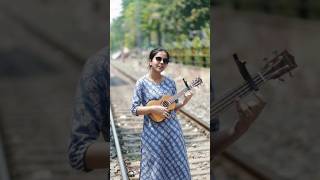 Nilanjana Ukulele Cover  Jhinuk Bakshi  Nachiketa music ukulelecovers ytshorts youtubeshorts [upl. by Menis]