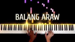 Balang Araw shorter version  Piano Cover with Lyrics [upl. by Adleme]