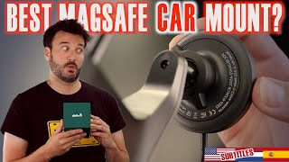 MagSafe Car Mount Review  Nearly perfect [upl. by Lemaceon604]