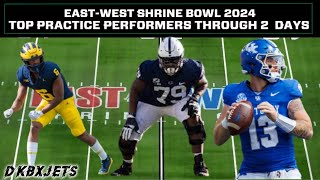 Early Shrine Bowl Standout Draft Targets For Jets  2024 NFL Draft [upl. by Flessel]