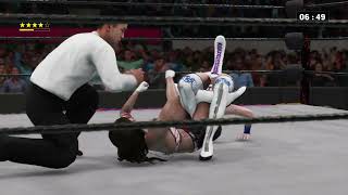 WWE 2K Stardom without Utami is no longer Stardom Thekla vs Saori Anou   Highlights [upl. by Palecek]