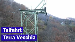 Bordei  Terra Vecchia Talfahrt private Luftseilbahn funivia Seilbahn Schweiz [upl. by Trust540]