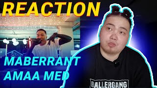 REACTION I Maberrant  Amaa med Live Performance [upl. by Salocin157]