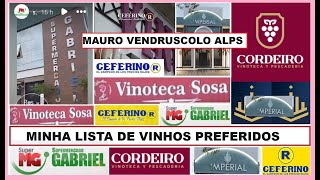 MEUS VINHOS PREFERIDOS COM PREÇOS DE CINCO VINOTECAS DE BERNARDO DE IRIGOYEN  COMPARAÇÕES DE PREÇOS [upl. by Silyhp]