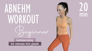 20 min GANZKÖRPER ABNEHM WORKOUT für BEGINNER  Fett verbrennen leicht gemacht  Katja Seifried [upl. by Joseph642]