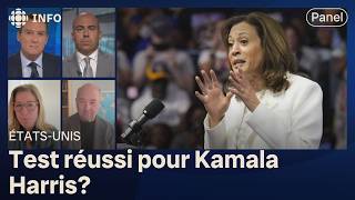 Panel politique  retour sur la première entrevue de Kamala Harris accordée à CNN [upl. by Garlanda]