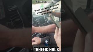 Tradesmans genius traffic hack England [upl. by Aihseym]