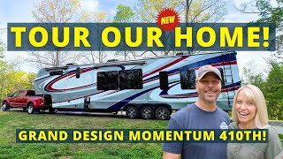 Grand Design Momentum 410TH RV Home Tour Full Time RV Living [upl. by Cohn]