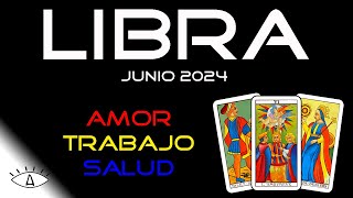 Horóscopo LIBRA JUNIO 2024  Los ojos de Albert [upl. by Gitel]