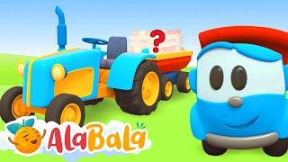 EPISOD NOU  Camionul Leo construiește un TRACTOR  Desene animate pentru Copii AlaBaLa [upl. by Ardine22]