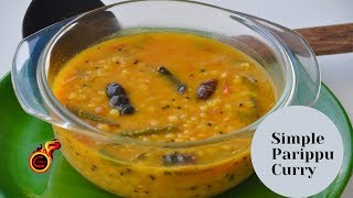 രുചിയൂറും ഈസി പരിപ്പ് കറി  Simple Parippu Curry Dal Curry  Bachelors Special  Ep762 [upl. by Icat]