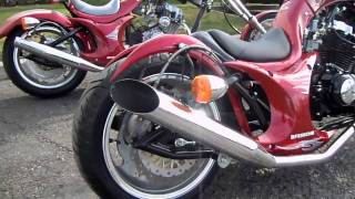 Chinese motorcycle 250cc Street Legal 34 Chopper Review [upl. by Epuladaug817]