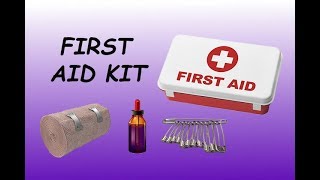 First Aid Kit English Vocabulary Words [upl. by Amsaj]