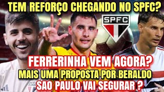 ATUALIZAÇÃO DO MERCADO DA BOLA NO SPFC  BERALDO DE SAÍDA MARTINEZ DISTANTE  NOVELA FERRERINHA [upl. by Anailuy]