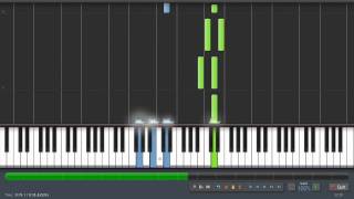 Mozart  Eine Kleine Nachtmusik easy version Piano Tutorial Synthesia  Sheet Music amp MIDI [upl. by Ford]