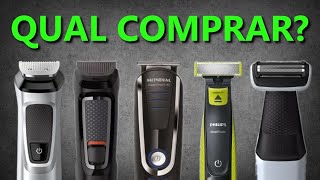 APARADOR DE PELOS MASCULINO  Multigroom BodyGroom OneBlade [upl. by Akenal]